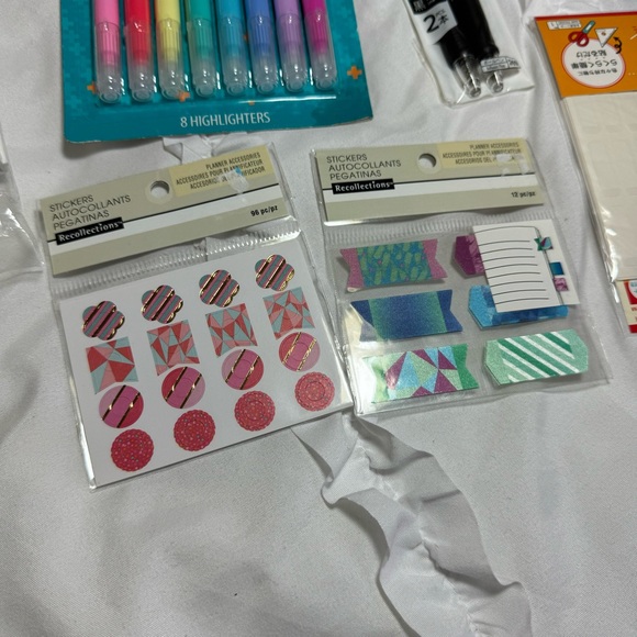 New Office Supply Organizer Lot of 10 – Pencil Cases, Highlighters, Notebook - Picture 9 of 11